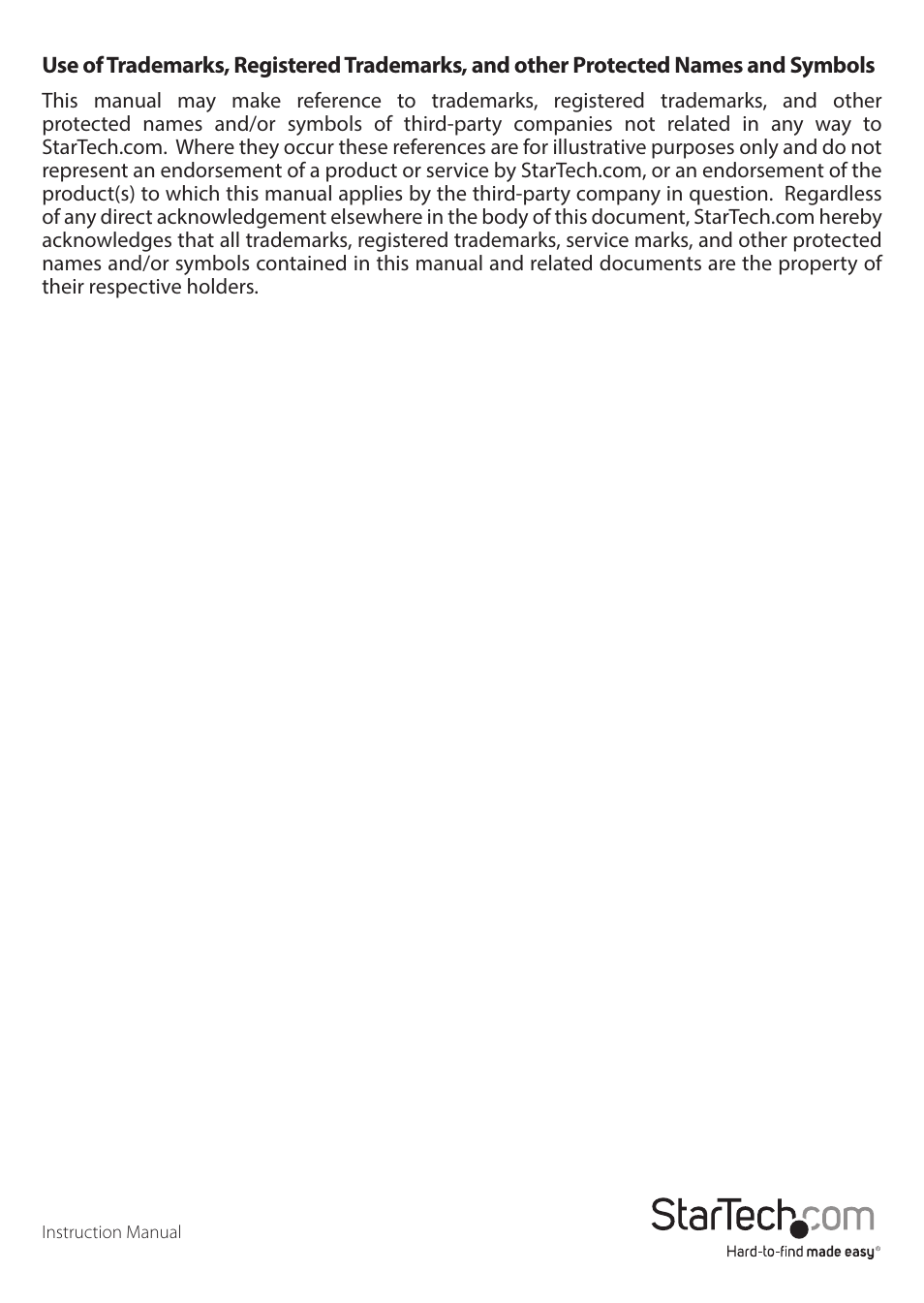 StarTech.com Knock-Down Server Rack Cabinet with Casters (12 RU, 36") User Manual | Page 2 / 11