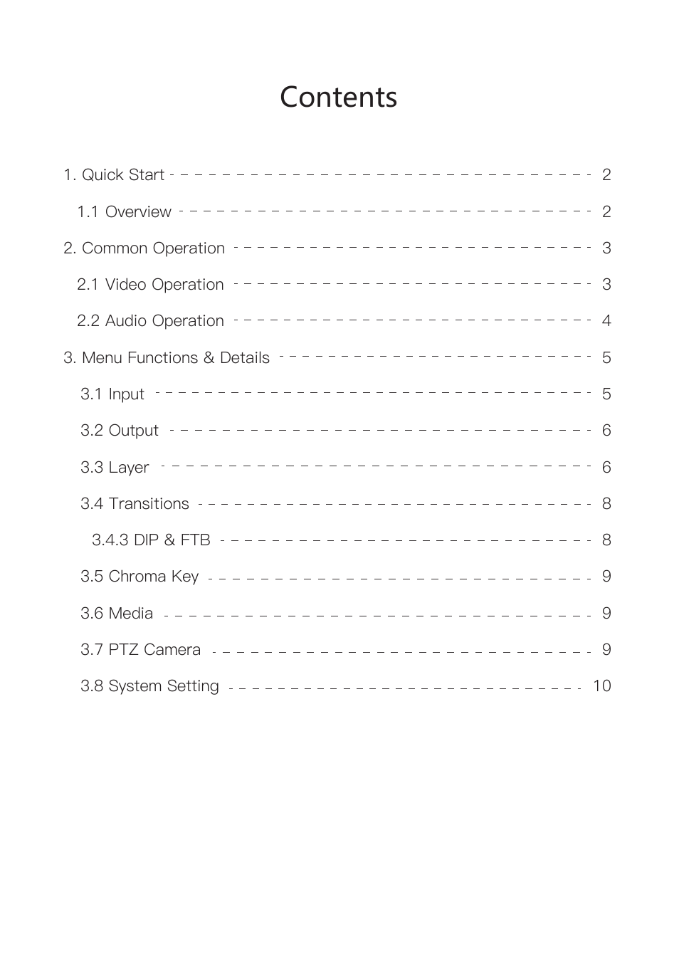 Sprolink NeoLIVE R2 Plus Video Switcher User Manual | Page 2 / 8