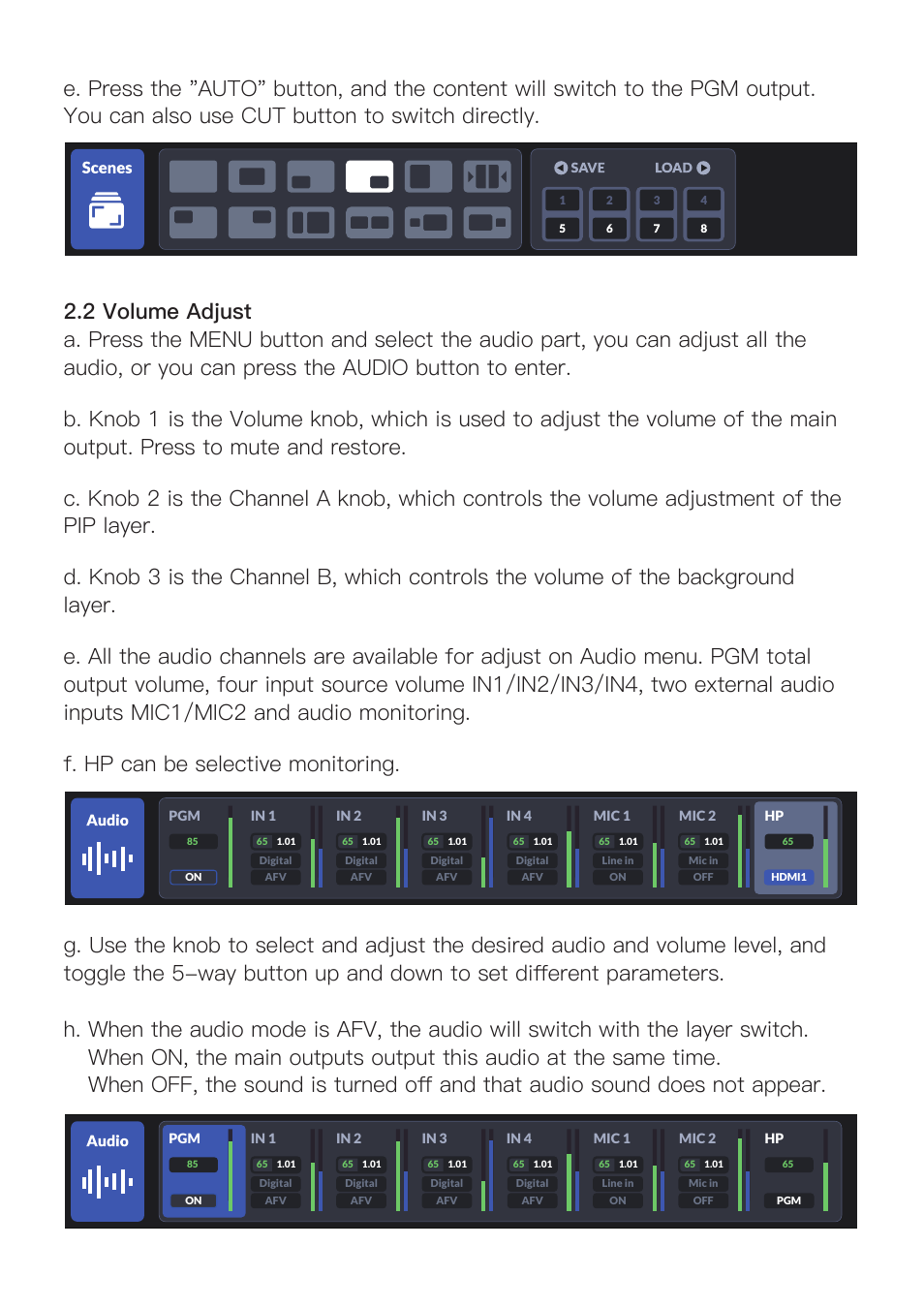 Sprolink NeoLIVE R2 Plus Video Switcher User Manual | Page 5 / 8