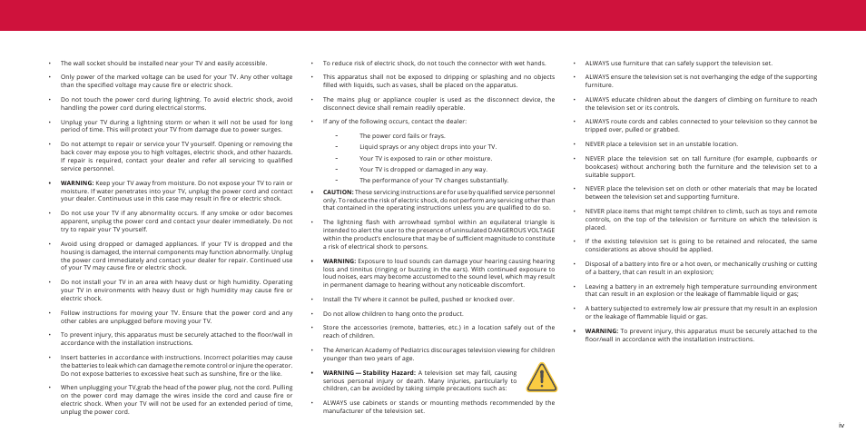 Vizio M-Series Quantum Q7-J01 58" Class HDR 4K UHD Smart Quantum Dot LED TV User Manual | Page 4 / 48