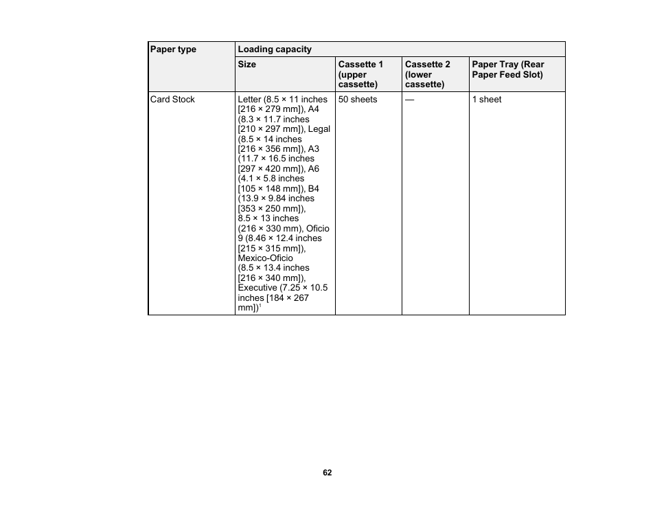 Epson Workforce Pro WF-7310 Wireless Printer User Manual | Page 62 / 210