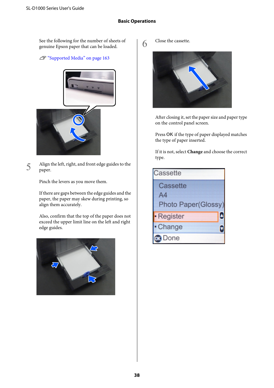 Epson SureLab D1070 Professional Minilab Printer User Manual | Page 38 / 198