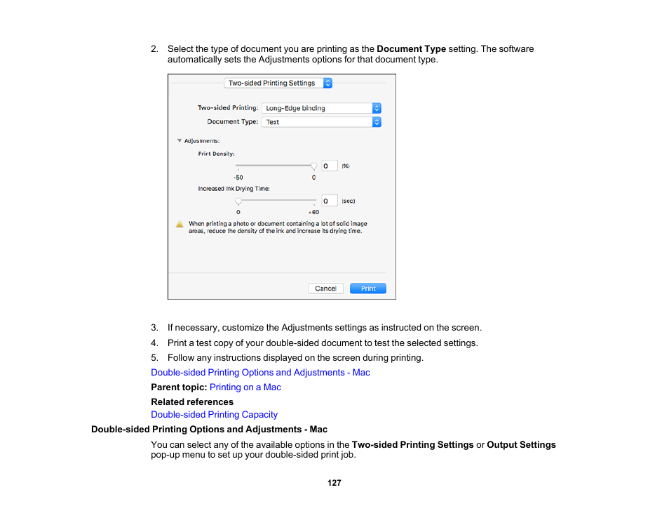 Epson Expression Premium XP-6100 All-in-One Printer User Manual | Page 127 / 334