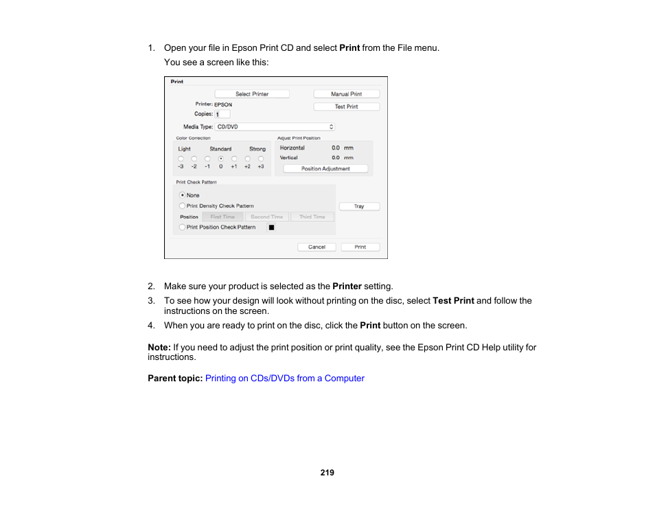 Epson Expression Premium XP-6100 All-in-One Printer User Manual | Page 219 / 334