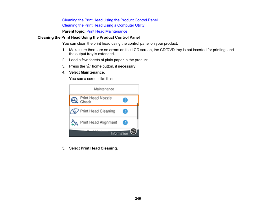 Epson Expression Premium XP-6100 All-in-One Printer User Manual | Page 246 / 334