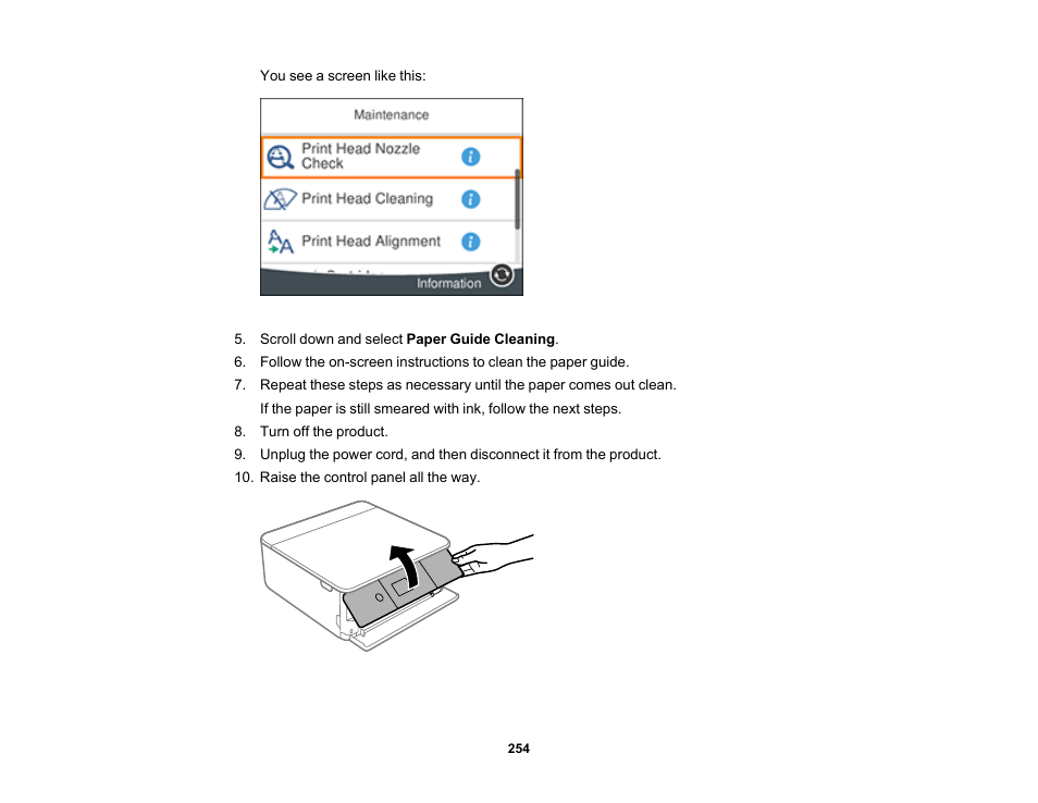 Epson Expression Premium XP-6100 All-in-One Printer User Manual | Page 254 / 334