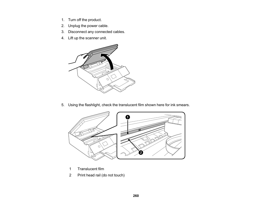 Epson Expression Premium XP-6100 All-in-One Printer User Manual | Page 260 / 334