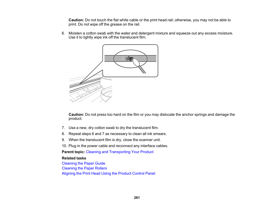Epson Expression Premium XP-6100 All-in-One Printer User Manual | Page 261 / 334