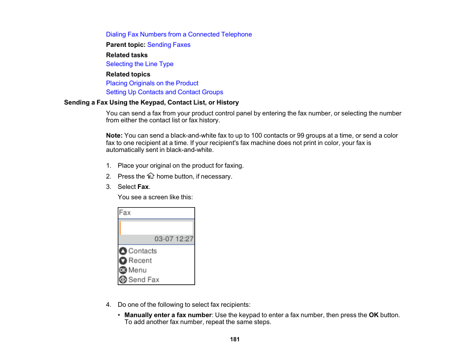 Epson WorkForce WF-2930 Wireless All-in-One Color Inkjet Printer User Manual | Page 181 / 327
