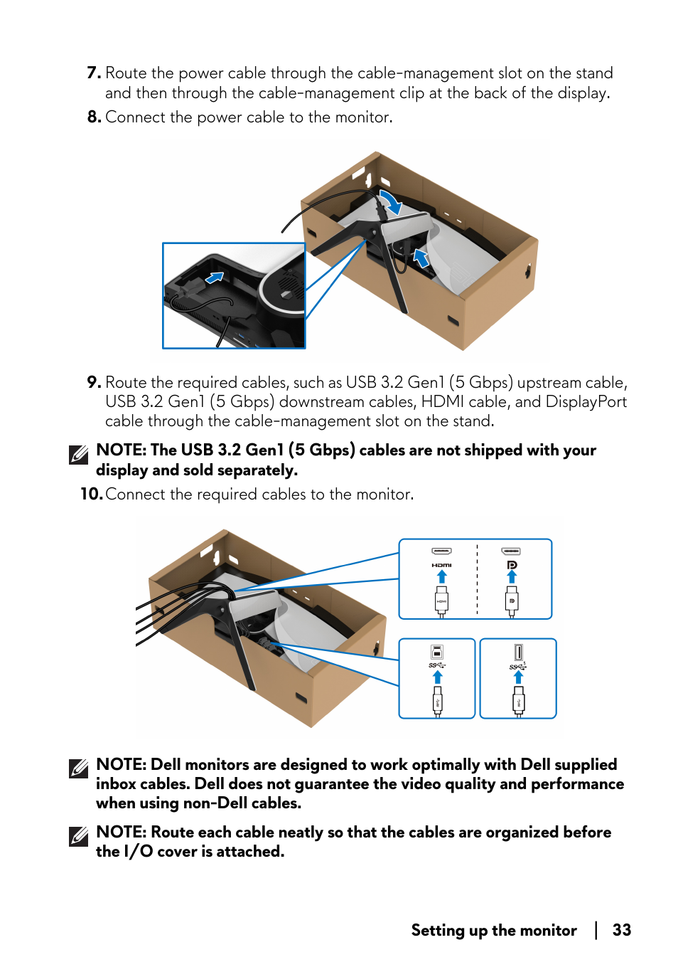 Alienware AW3821DW 37.5" 1600p 144 Hz Curved Gaming Monitor User Manual | Page 33 / 71