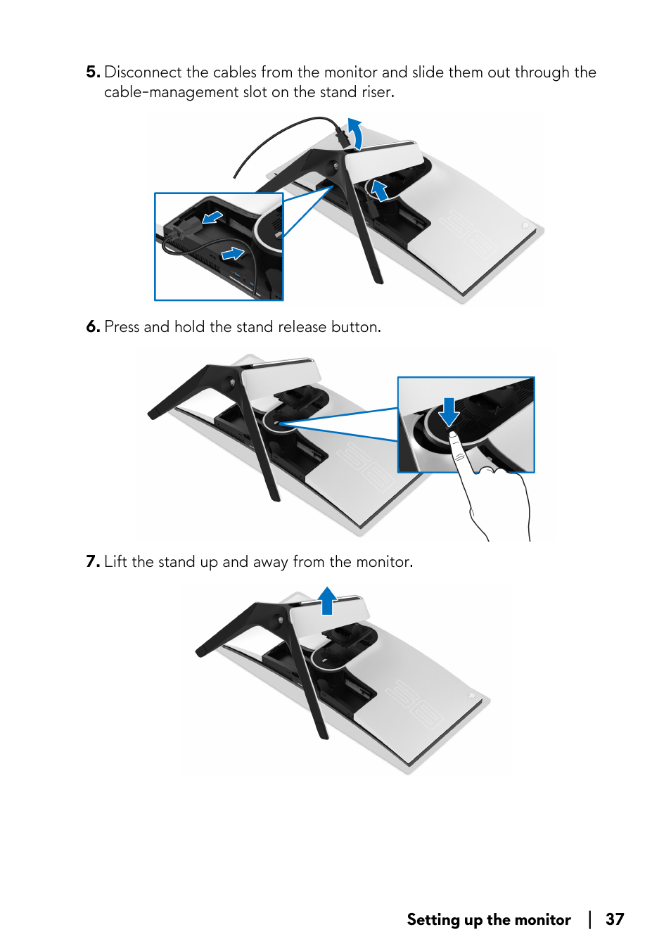 Alienware AW3821DW 37.5" 1600p 144 Hz Curved Gaming Monitor User Manual | Page 37 / 71