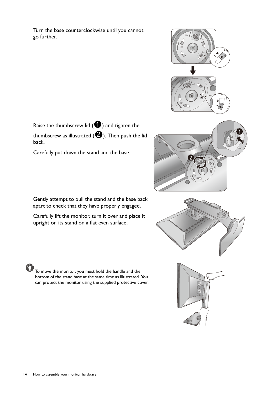 Lock | BenQ ZOWIE XL2746S 27" 16:9 240 Hz TN Gaming Monitor User Manual | Page 14 / 58