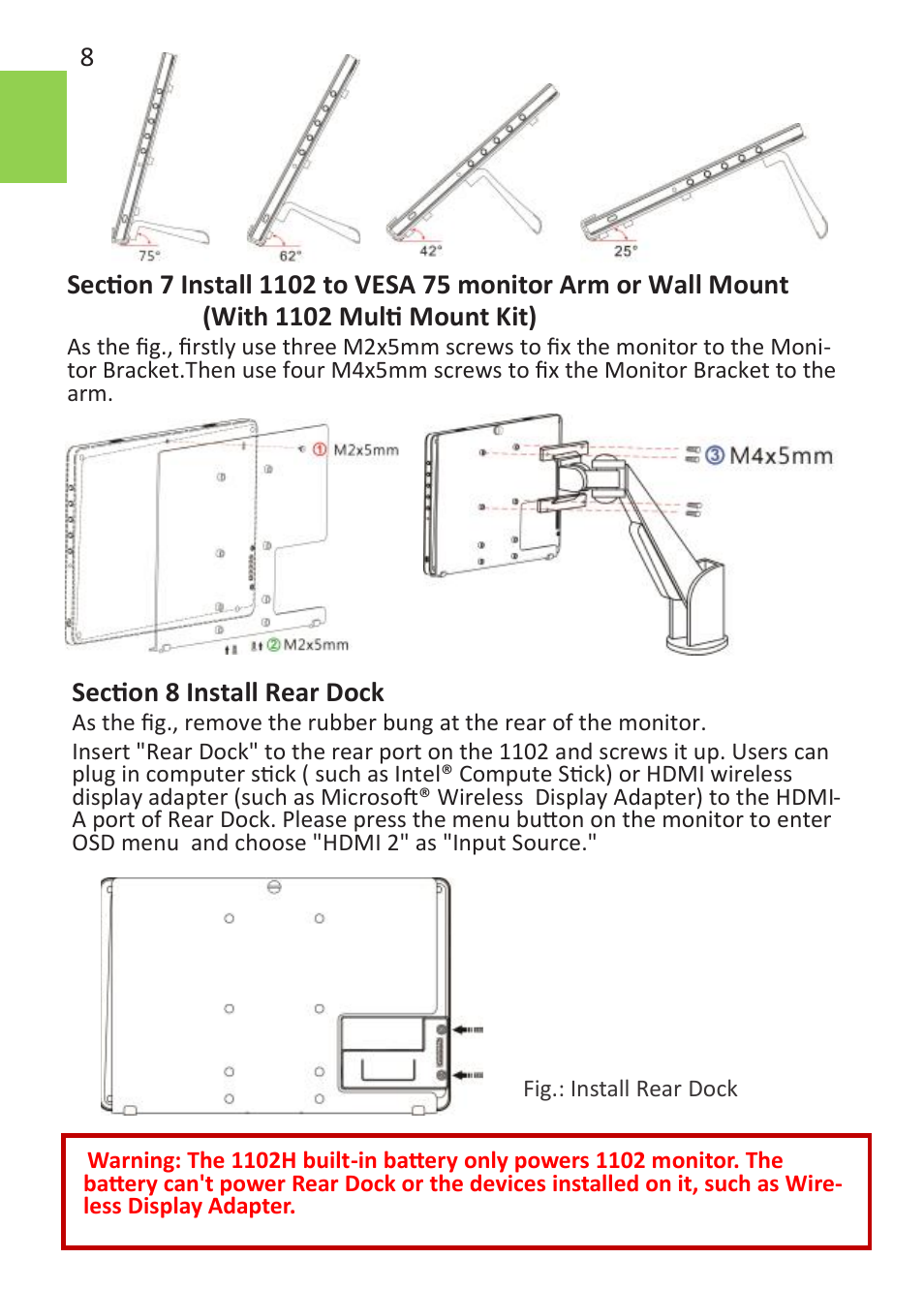 GeChic 1102I 11.6" 16:9 Portable Touchscreen LCD Monitor User Manual | Page 14 / 44