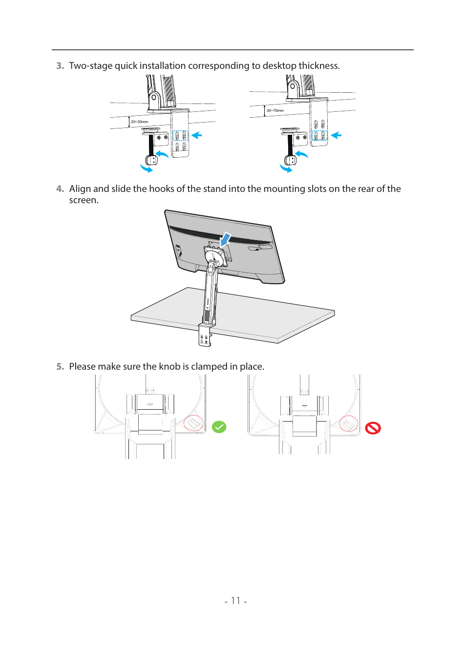 GIGABYTE 31.5" M32U 4K HDR 144 Hz Arm Edition Gaming Monitor User Manual | Page 12 / 57