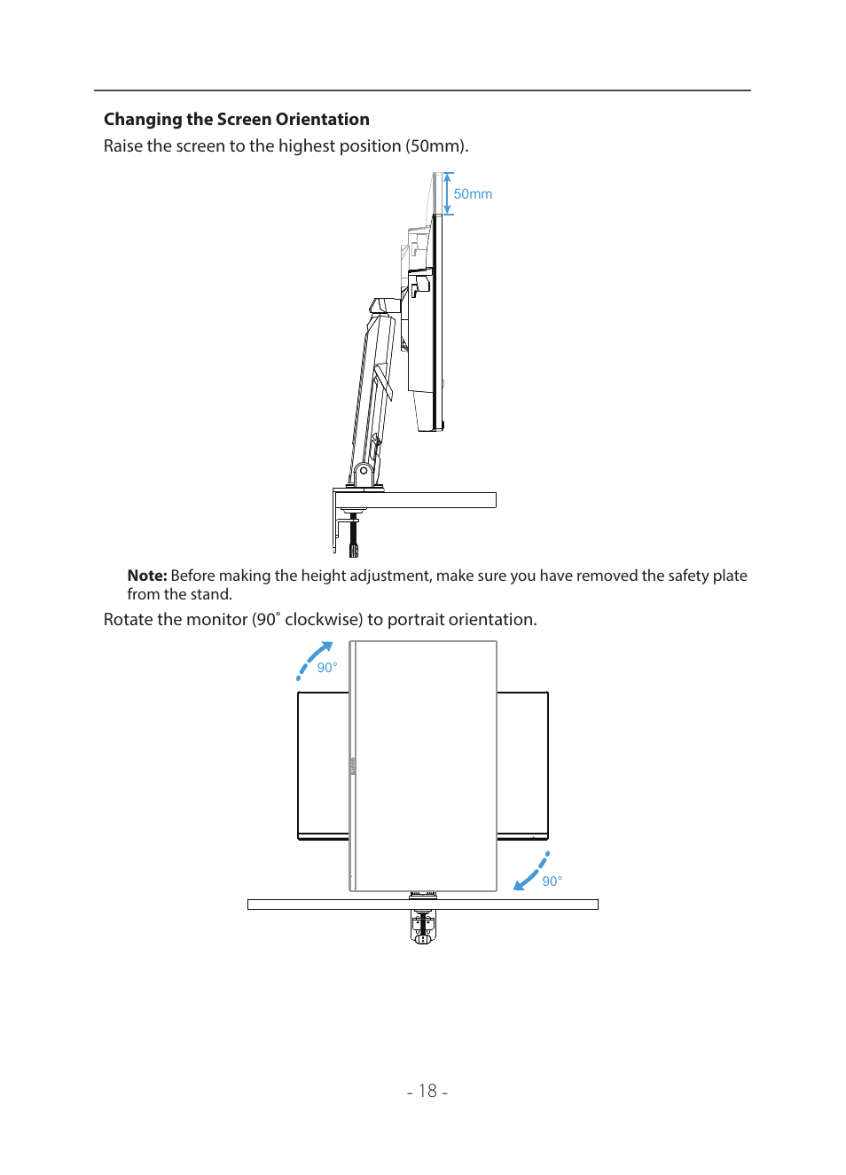 GIGABYTE 31.5" M32U 4K HDR 144 Hz Arm Edition Gaming Monitor User Manual | Page 19 / 57