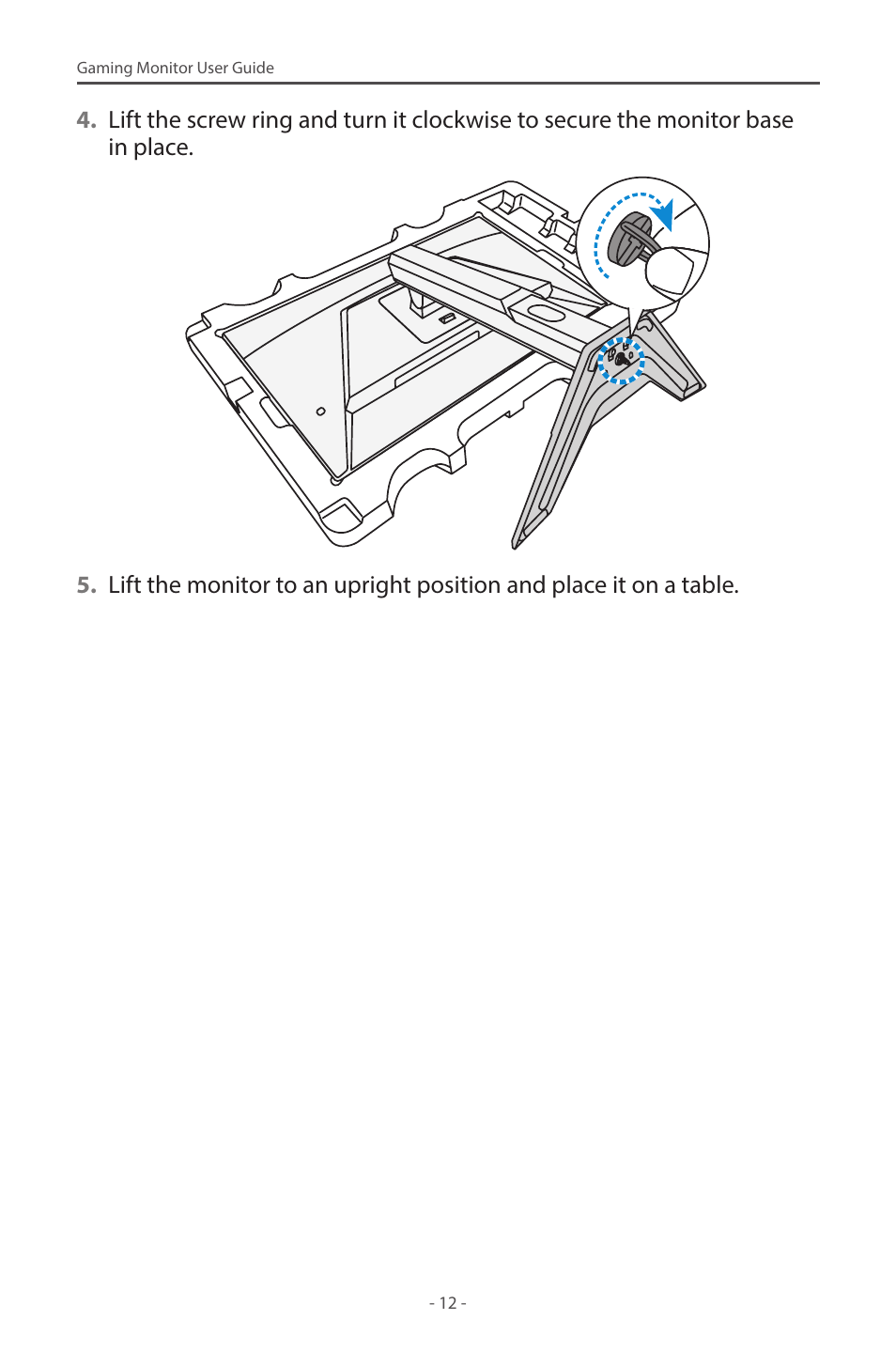 GIGABYTE G27F 2 27" 170 Hz Gaming Monitor User Manual | Page 12 / 44