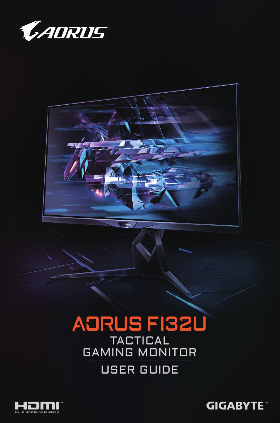 GIGABYTE AORUS FI32U 31.5" 16:9 FreeSync 144 Hz 4K HDR IPS Gaming Monitor User Manual | 46 pages