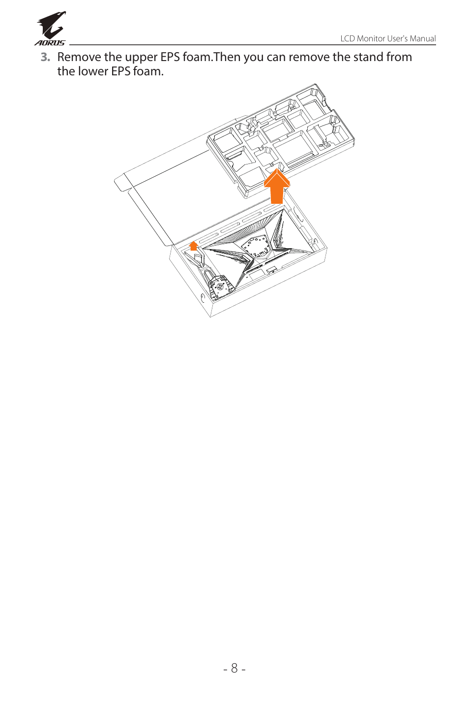 GIGABYTE AORUS FI32Q X 32" 16:9 FreeSync QHD 240 Hz HDR IPS Gaming Monitor User Manual | Page 8 / 53