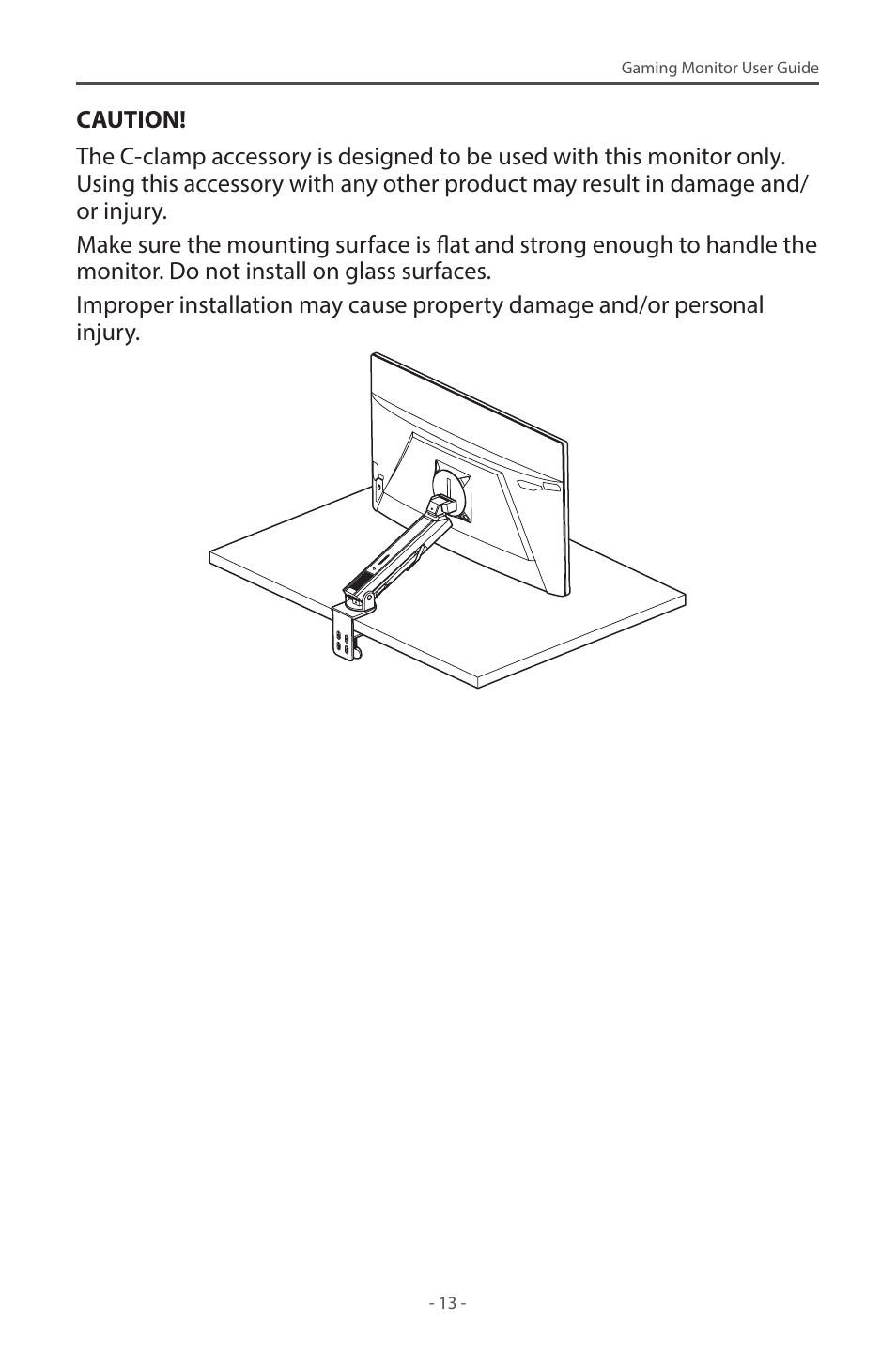 GIGABYTE M28U AE-SA 28" 4K HDR 144 Hz Gaming Monitor User Manual | Page 13 / 53