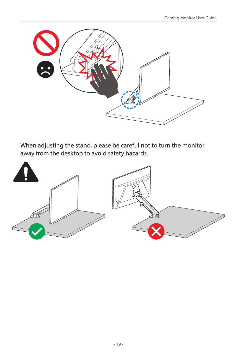 GIGABYTE M28U AE-SA 28" 4K HDR 144 Hz Gaming Monitor User Manual | Page 19 / 53