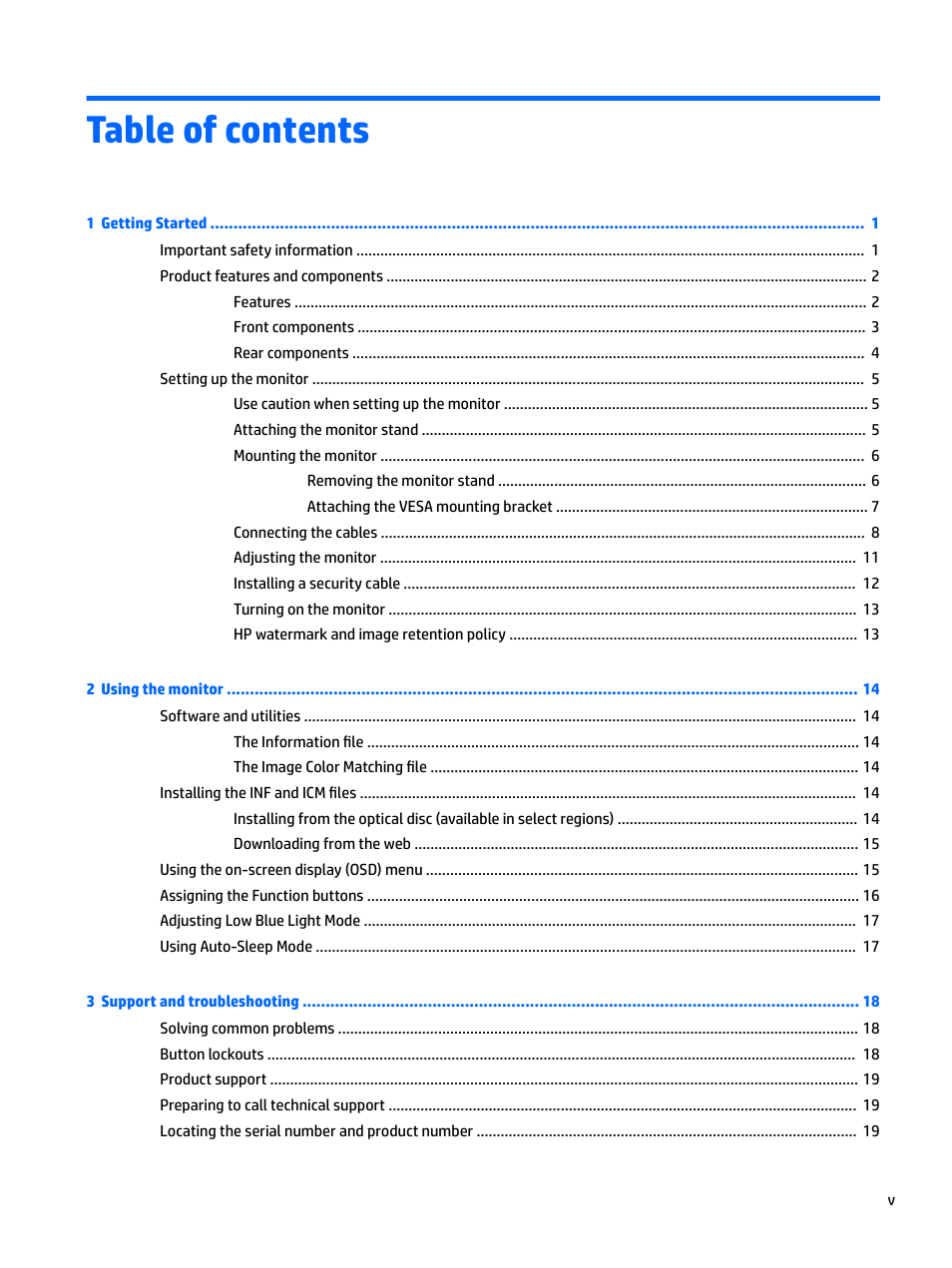 HP Z38c 37.5" 21:9 Curved IPS Monitor (Smart Buy) User Manual | Page 5 / 30
