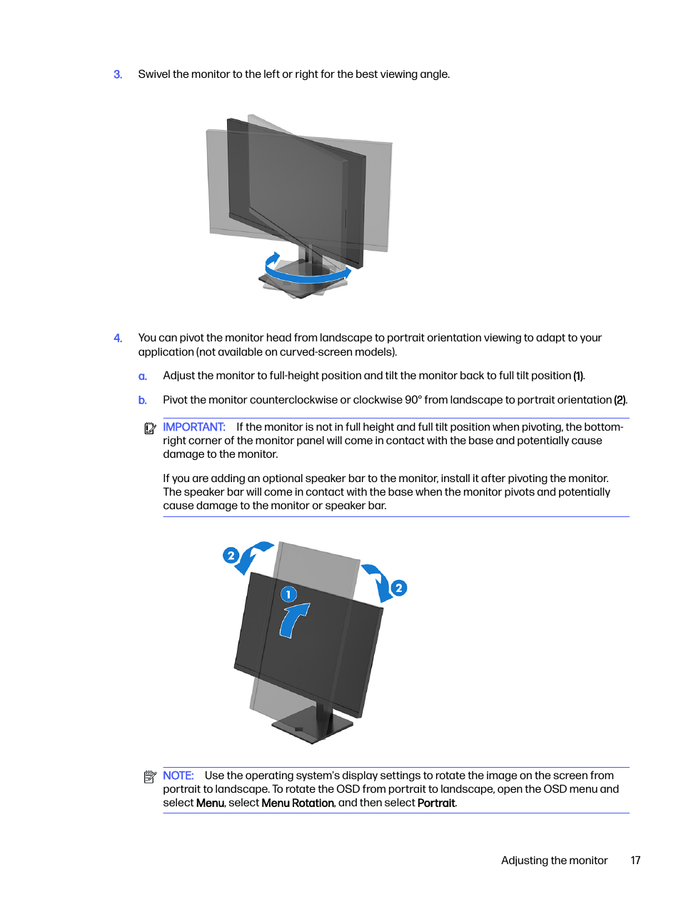HP OMEN 27s 27" HDR 240 Hz Gaming Monitor User Manual | Page 22 / 49
