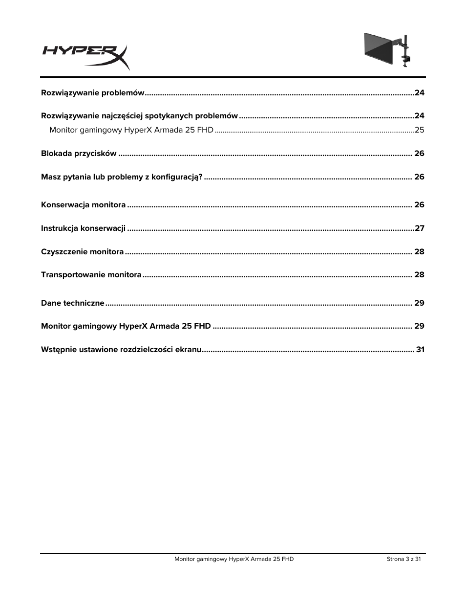 HyperX Armada 25 24.5" 240 Hz Gaming Monitor User Manual | Page 190 / 499