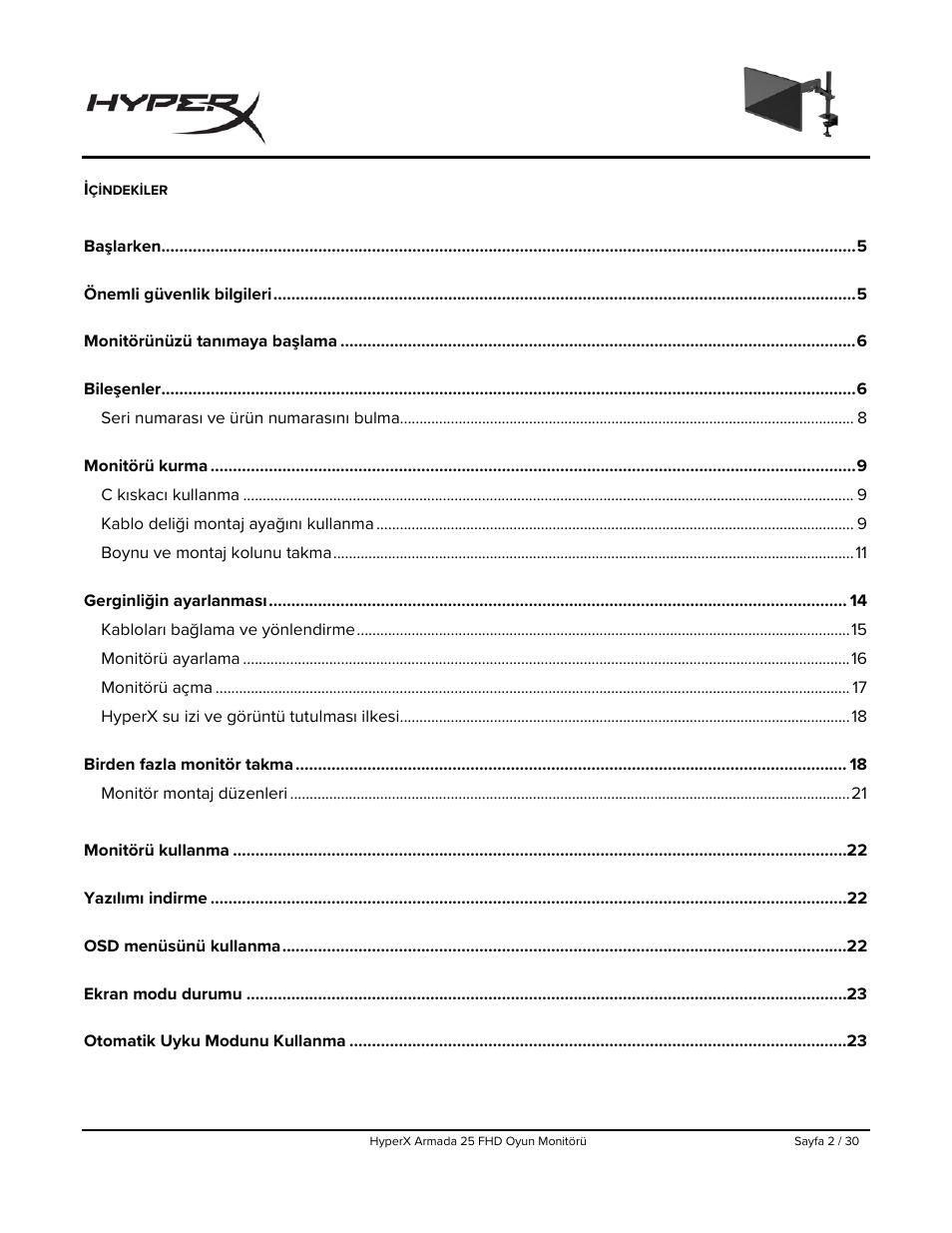 HyperX Armada 25 24.5" 240 Hz Gaming Monitor User Manual | Page 252 / 499