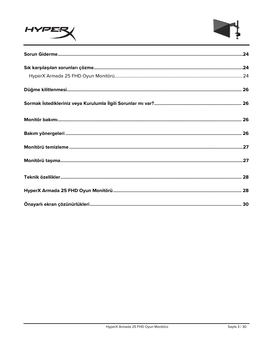 HyperX Armada 25 24.5" 240 Hz Gaming Monitor User Manual | Page 253 / 499