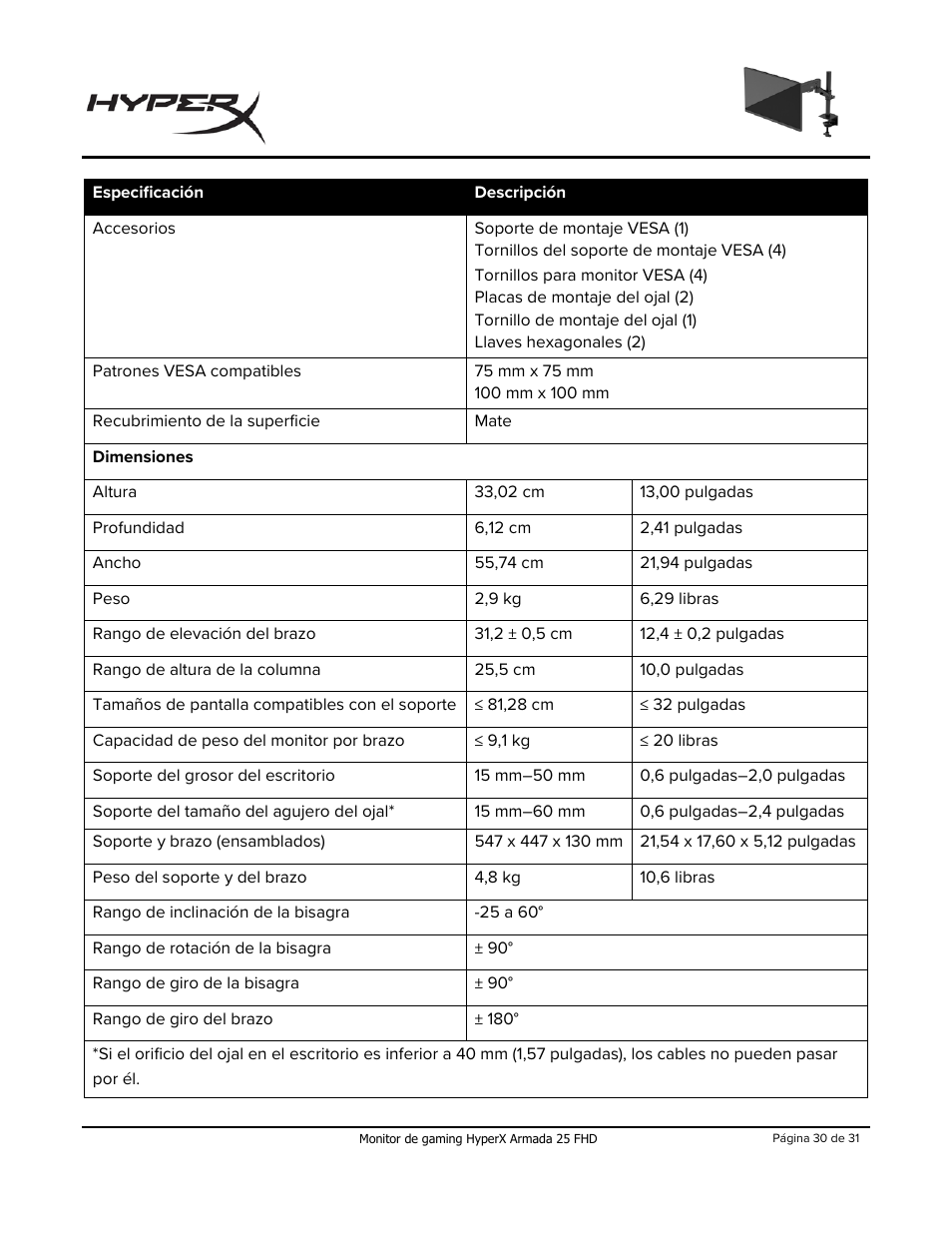 HyperX Armada 25 24.5" 240 Hz Gaming Monitor User Manual | Page 60 / 499