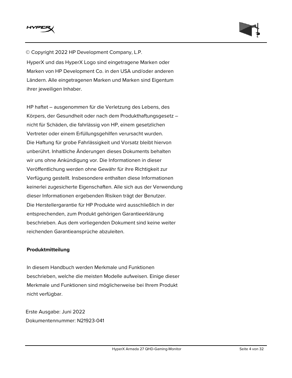 HyperX Armada 27 27" 1440p HDR 165 Hz Gaming Monitor User Manual | Page 64 / 487
