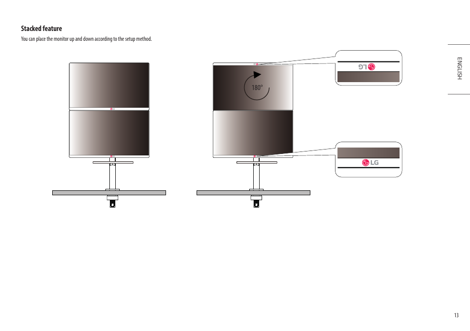 LG Ergo Dual 27" 1440p HDR Monitors User Manual | Page 13 / 39