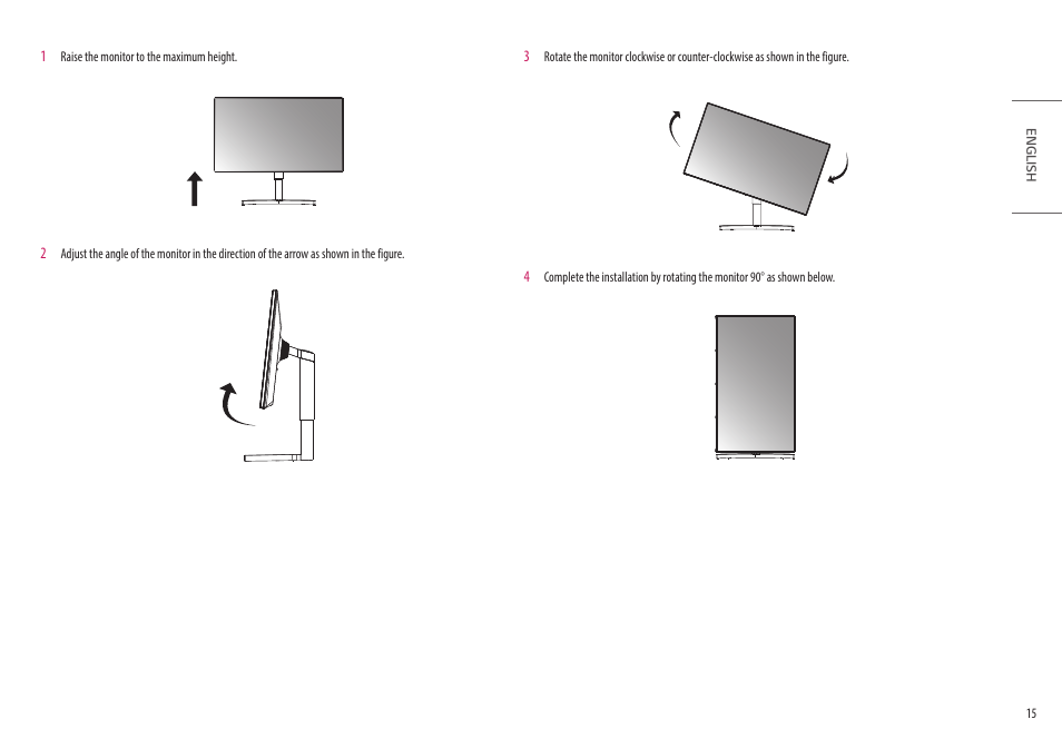 LG 32HL512D-B 31.5" 8MP Color Diagnostic 16:9 4K HDR IPS Monitor User Manual | Page 15 / 42