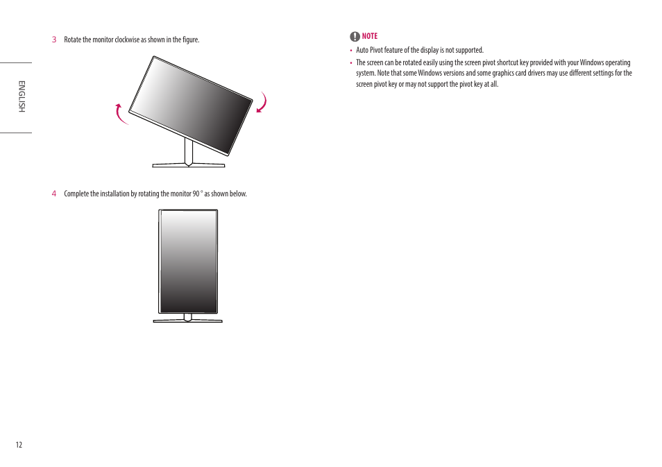 LG 27GN95B-B 27" 16:9 144 Hz IPS 4K Gaming Monitor (Black & Red) User Manual | Page 12 / 33