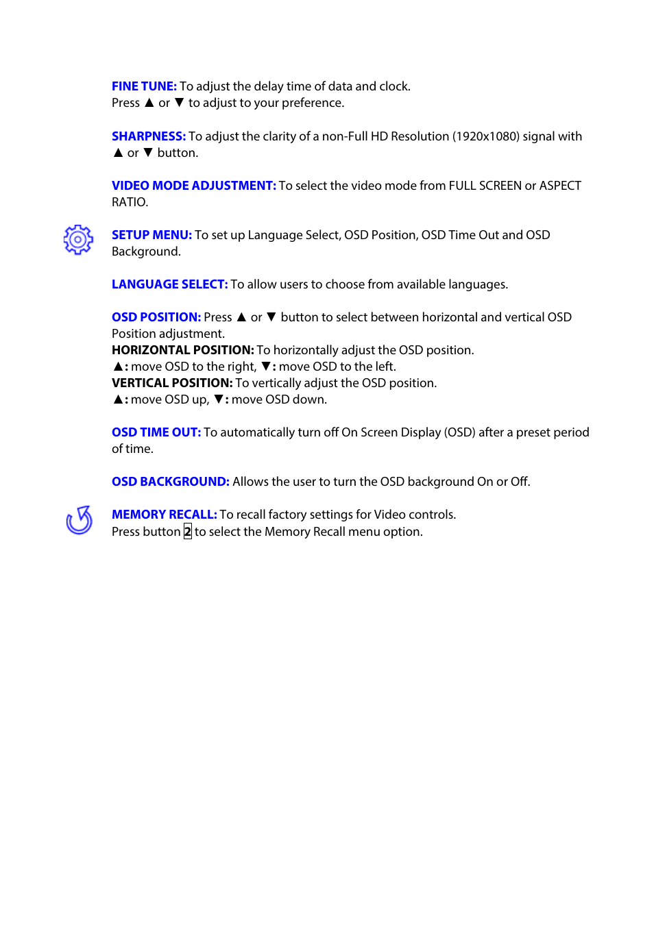 Planar Systems PLN2770W 27" 16:9 IPS Monitor User Manual | Page 16 / 22