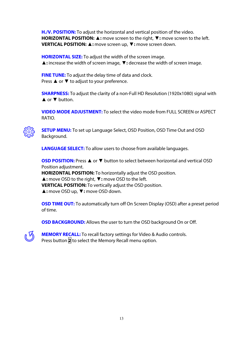 Planar Systems PCT2235 22" 16:9 Multi-Touch LCD Monitor User Manual | Page 15 / 21