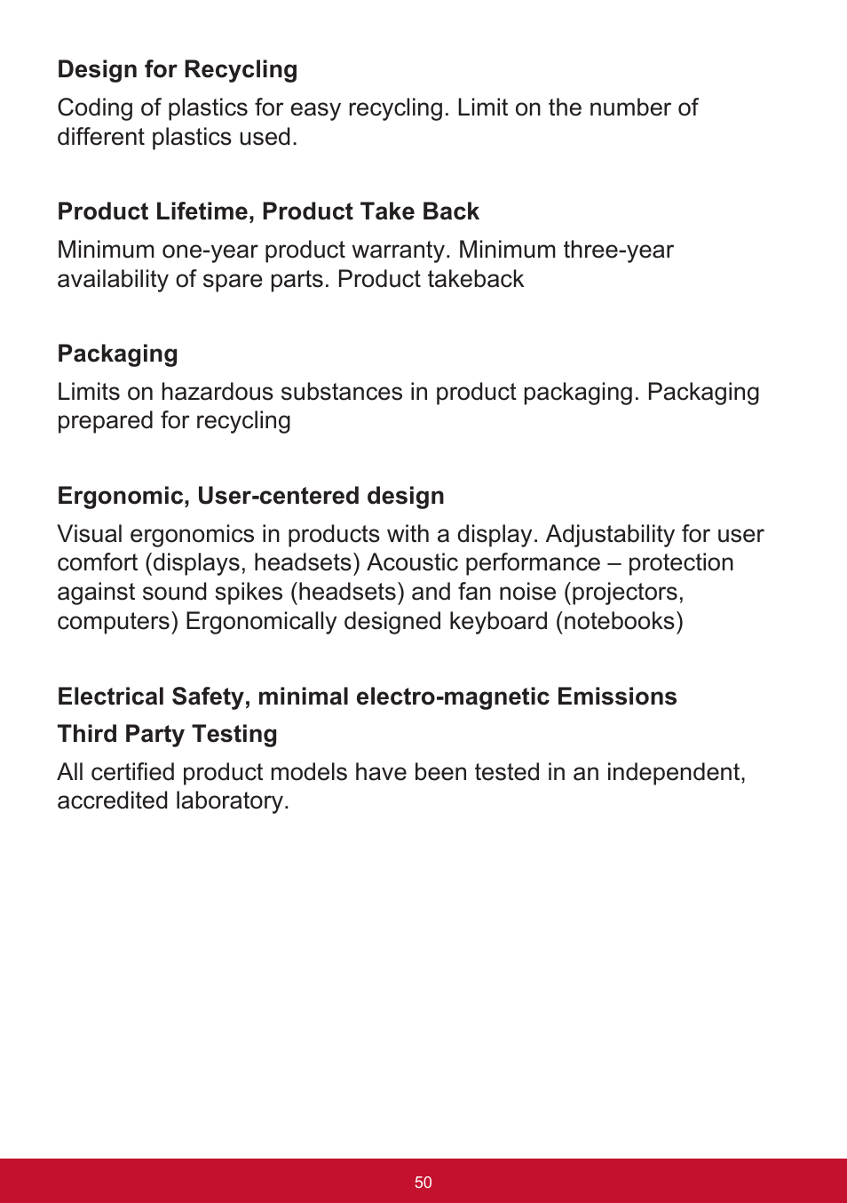 VIEWSONIC VG2455 24" 16:9 IPS Monitor User Manual | Page 54 / 74