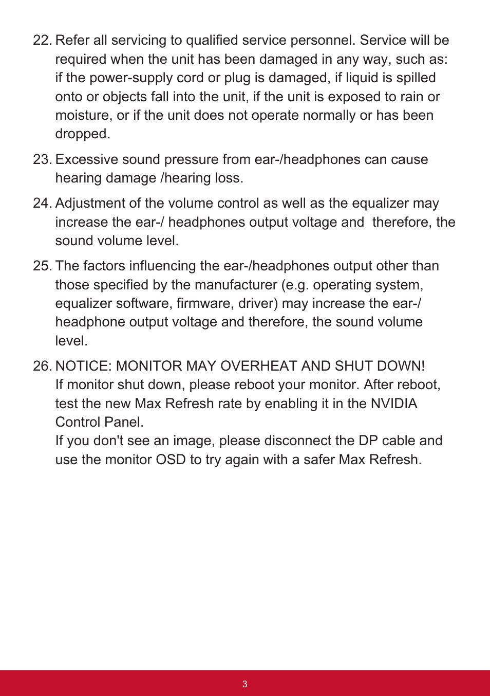 VIEWSONIC VG2455 24" 16:9 IPS Monitor User Manual | Page 7 / 74