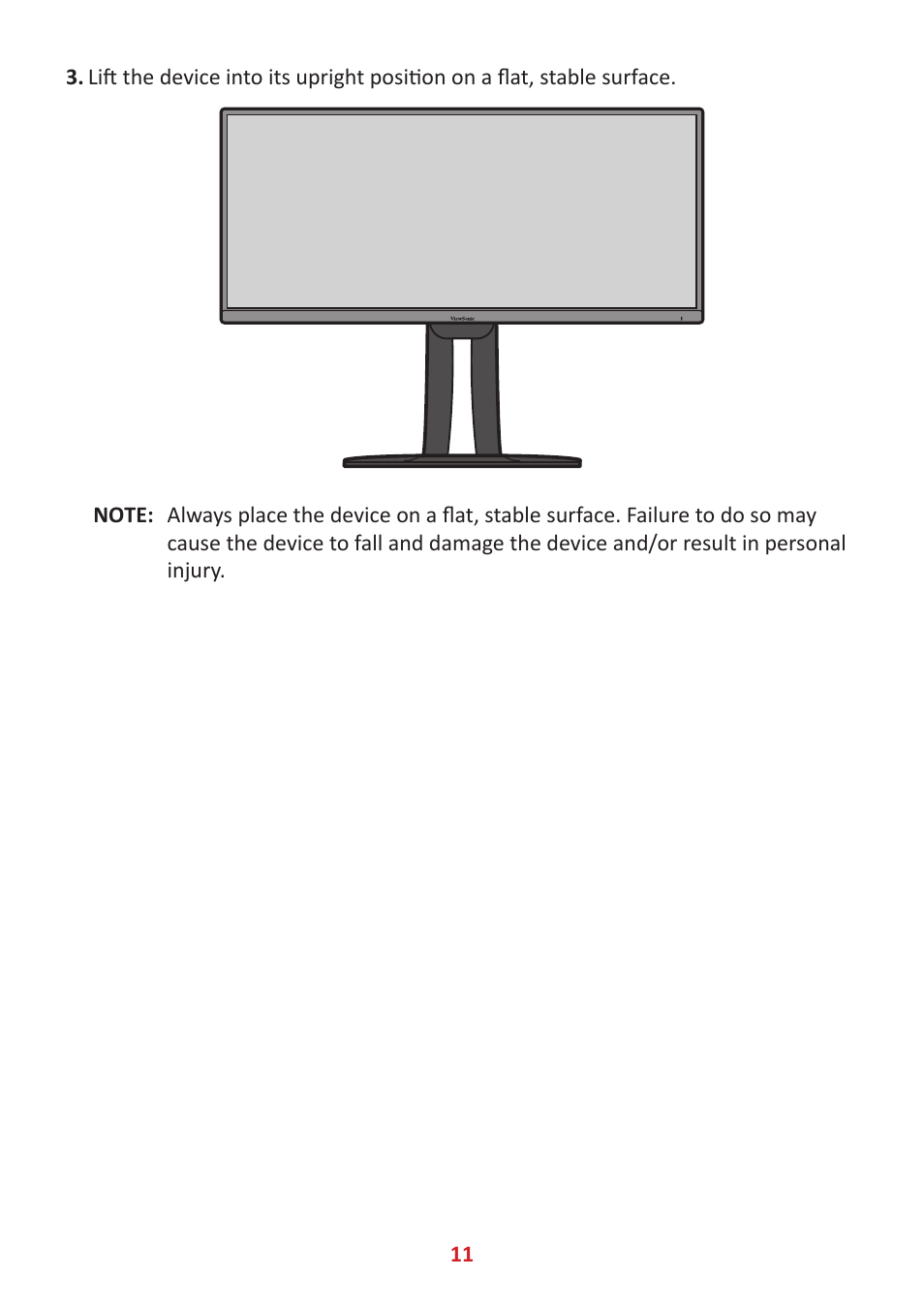 VIEWSONIC VP3881a 37.5" 21:9 4K Curved IPS Monitor User Manual | Page 11 / 91