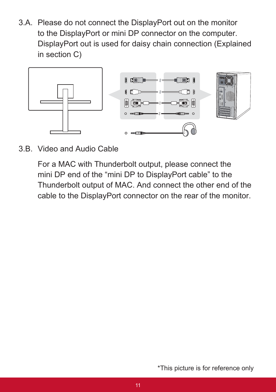 VIEWSONIC VX3276-mhd 31.5" 16:9 IPS Monitor User Manual | Page 15 / 55