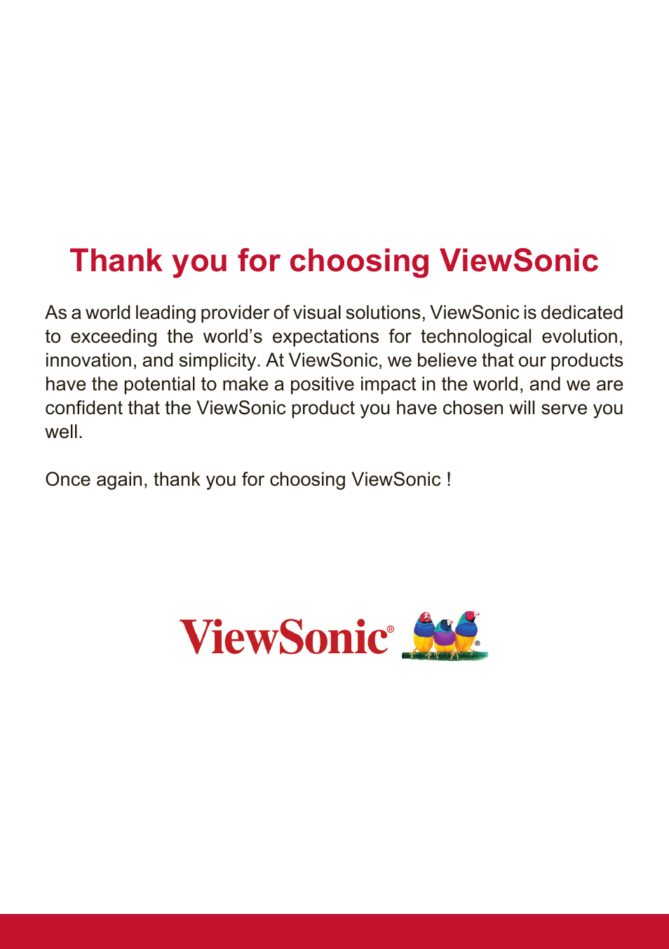 VIEWSONIC VX3276-mhd 31.5" 16:9 IPS Monitor User Manual | Page 2 / 55