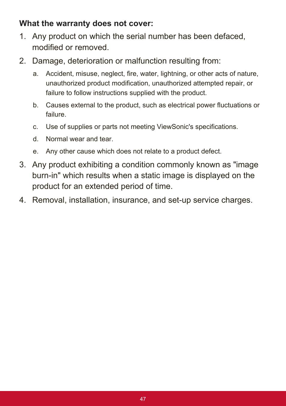 VIEWSONIC VX3276-mhd 31.5" 16:9 IPS Monitor User Manual | Page 51 / 55