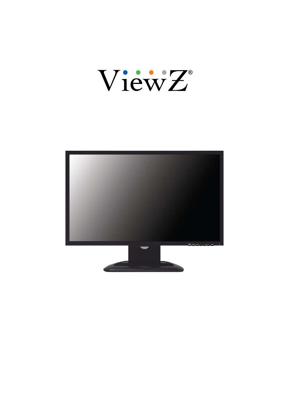 ViewZ VZ-215IPM 21.5" LED-Backlit Flat-Panel Widescreen Commercial-Grade Monitor (Black) User Manual | 24 pages