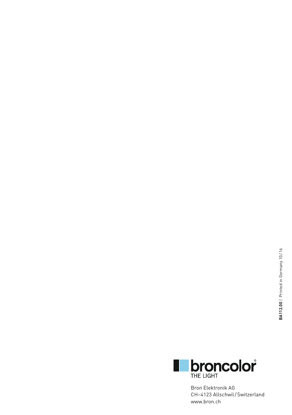 Siros l | Broncolor Siros 800 L Battery-Powered Monolight User Manual | Page 17 / 17