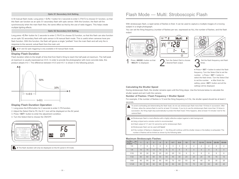 Flash mode — multi: stroboscopic flash | Godox AD200 TTL Pocket Flash with Barndoor Kit User Manual | Page 8 / 12