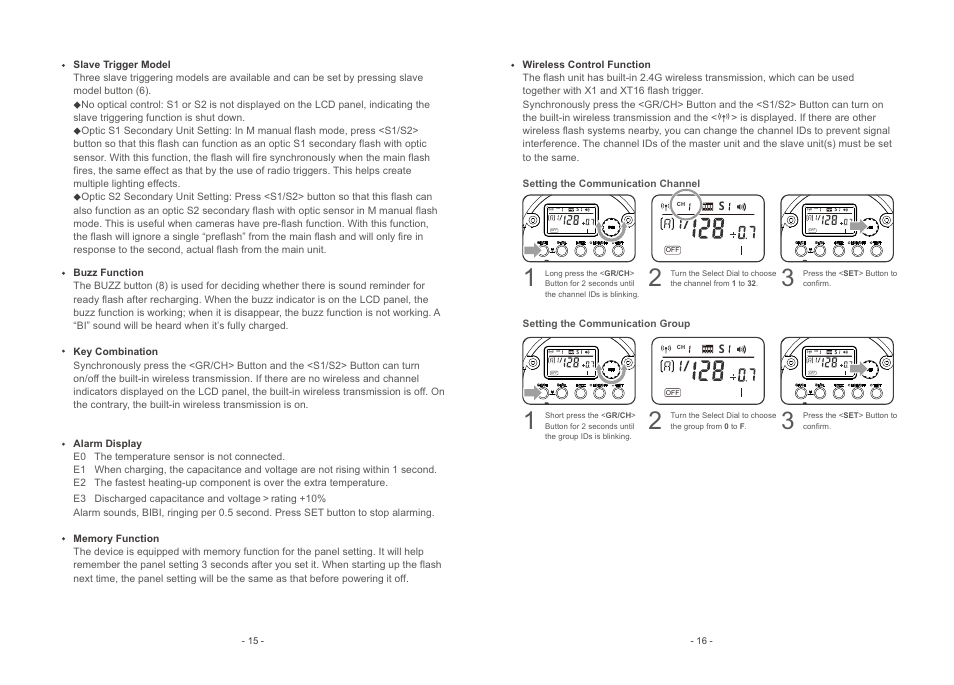 Godox QS1200II Flash Head User Manual | Page 9 / 10