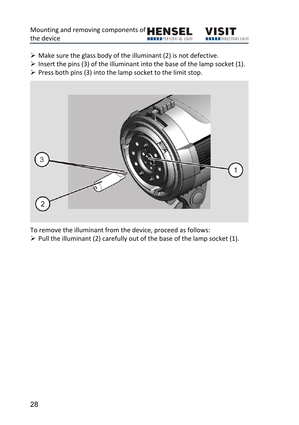 Hensel Certo 400 Monolight User Manual | Page 28 / 56