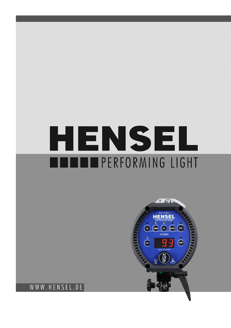 Hensel Expert D 1000 Flash Kit User Manual | Page 44 / 44