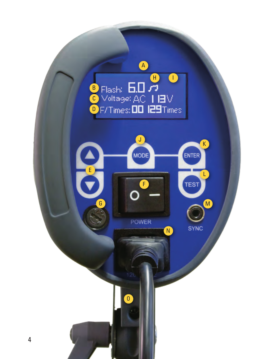 Page 4 page 13 specifications | Impact Digital Monolight 400W/s (120VAC) User Manual | Page 4 / 16