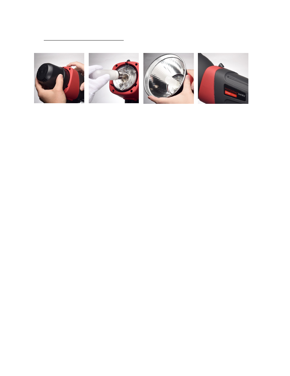 Photogenic Professional Lighting Matrix MCD400R Monolight with Ion Inverter, Beauty Dish, Grid, and Stand User Manual | Page 3 / 16